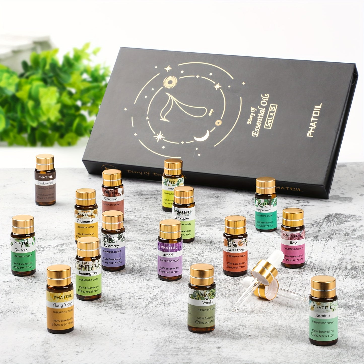 Coffret 15 huiles essentielles  - Phatoil