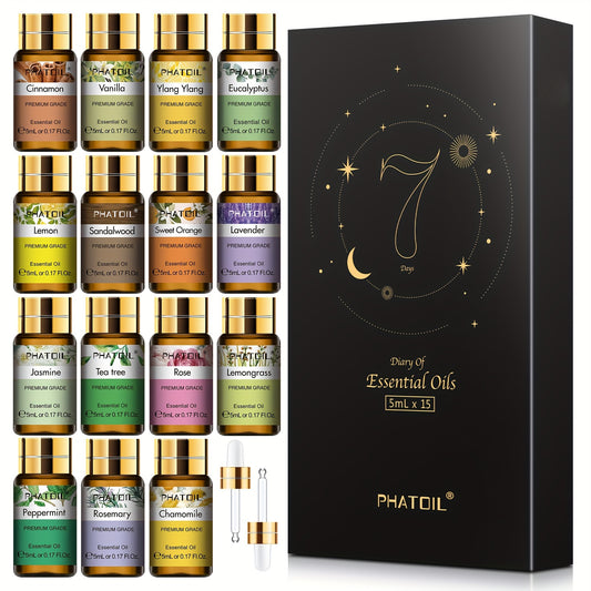 Coffret 15 huiles essentielles  - Phatoil
