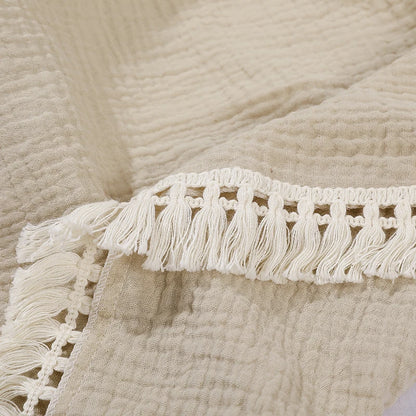 Couverture d'emmaillotage en mousseline de coton